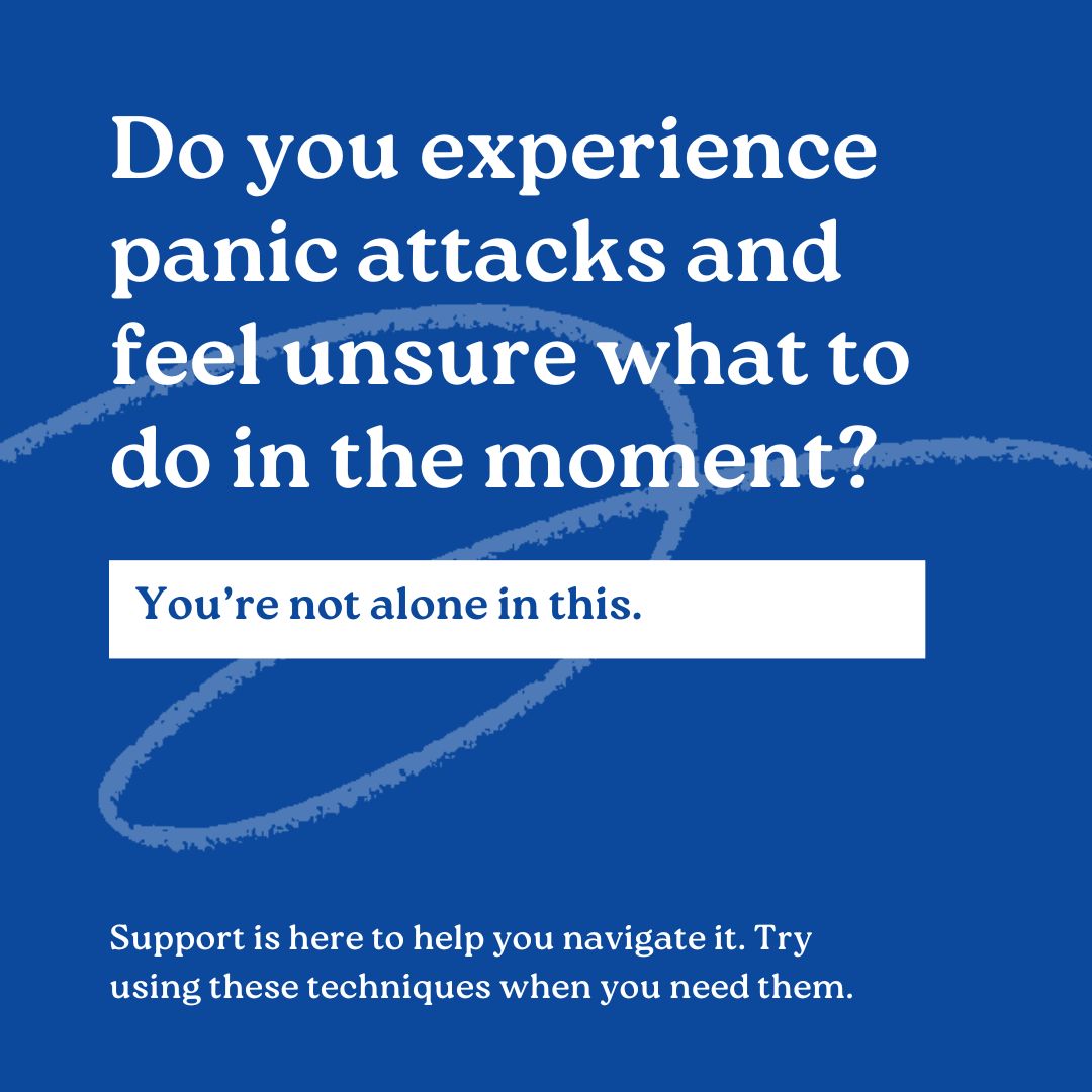 NAMI_NJ's tweet photo. Panic attacks can feel overwhelming, but having a few coping strategies ready can make a difference in the moment. If panic attacks are affecting your daily life, support is available.

Learn more about panic disorder and available support: https://t.co/fIaFaQqXcl https://t.co/rM6WrVajXa