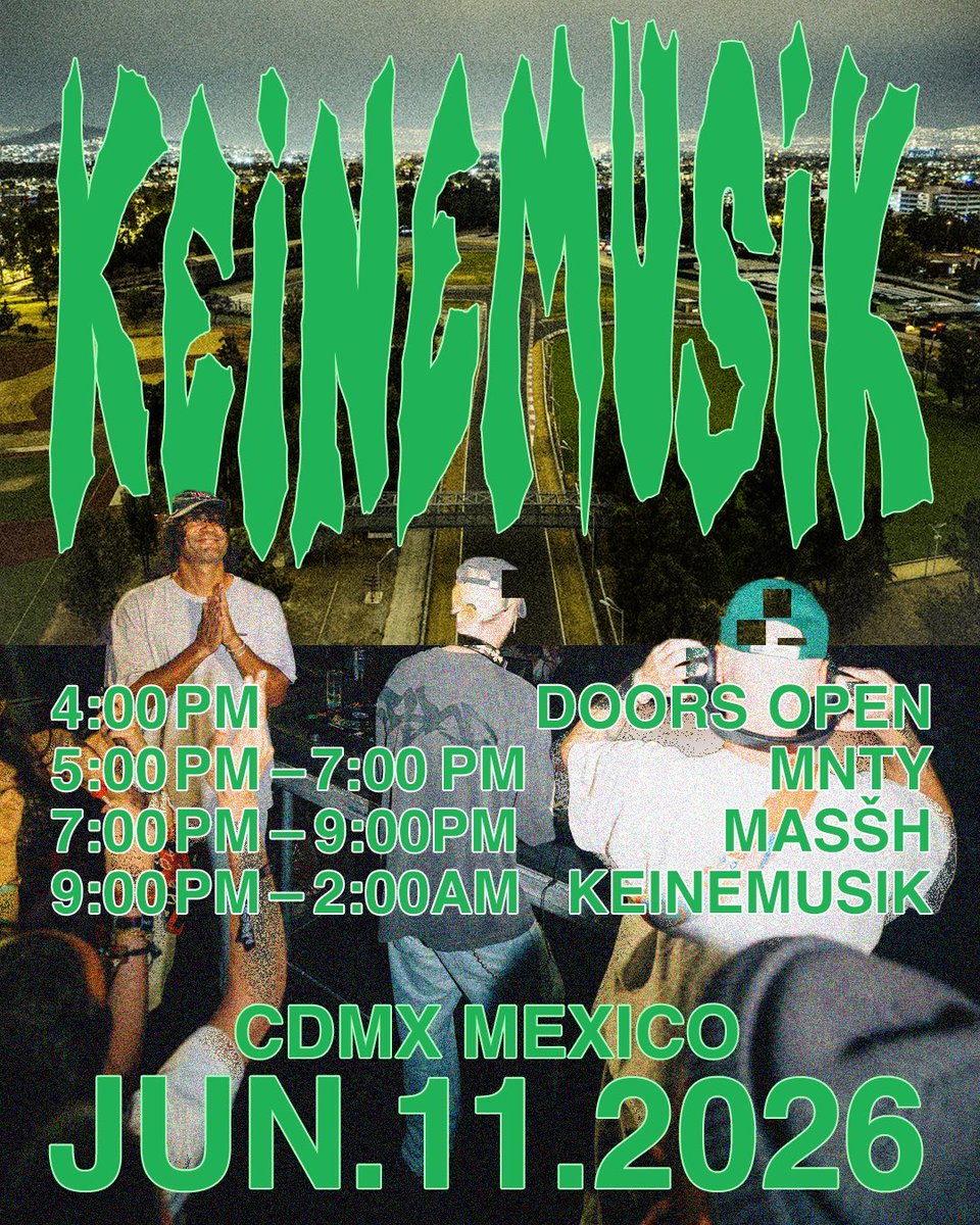 ElectricDust_'s tweet photo. ¿Será que armamos giveaway para Keinemusik en CDMX? ☮️

280 RT’s y 190 likes

*siguenos x insta… https://t.co/aBCiHJdvLQ