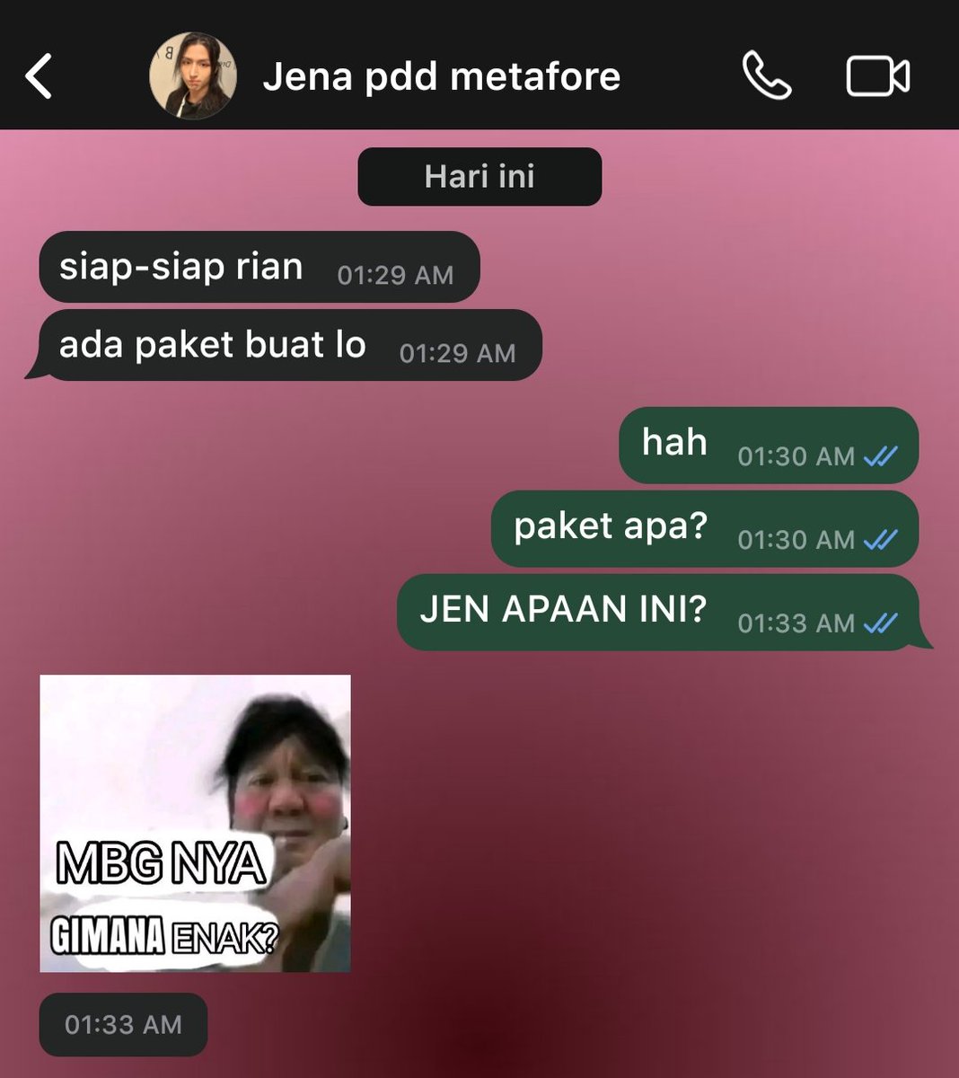 VIND4ICHI's tweet photo. joojun au, #RianJena

; salah siapa? salah dimas https://t.co/PjaSJTvDJH