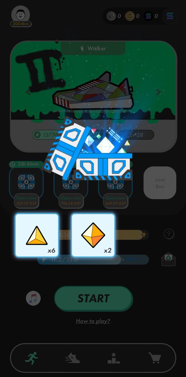 stepn_berkay's tweet photo. #stepn MB diaries day51

Today; 
Lvl: 6📦
🟡x6
🟡🟡x2

Total So Far
🟡:56 🟡🟡:17  🟡🟡🟡:1
🔵:75 🔵🔵:14  🔵🔵🔵:0
🔴:45 🔴🔴:12  🔴🔴🔴:0
🟣:75 🟣🟣:24 🟣🟣🟣:0

If consistency had a screenshot, this would be it. 🟡📸

#mb5 #mb6 #stepngo #sol #bnb          #btc #eth #pol https://t.co/UEjHVHQ0jF