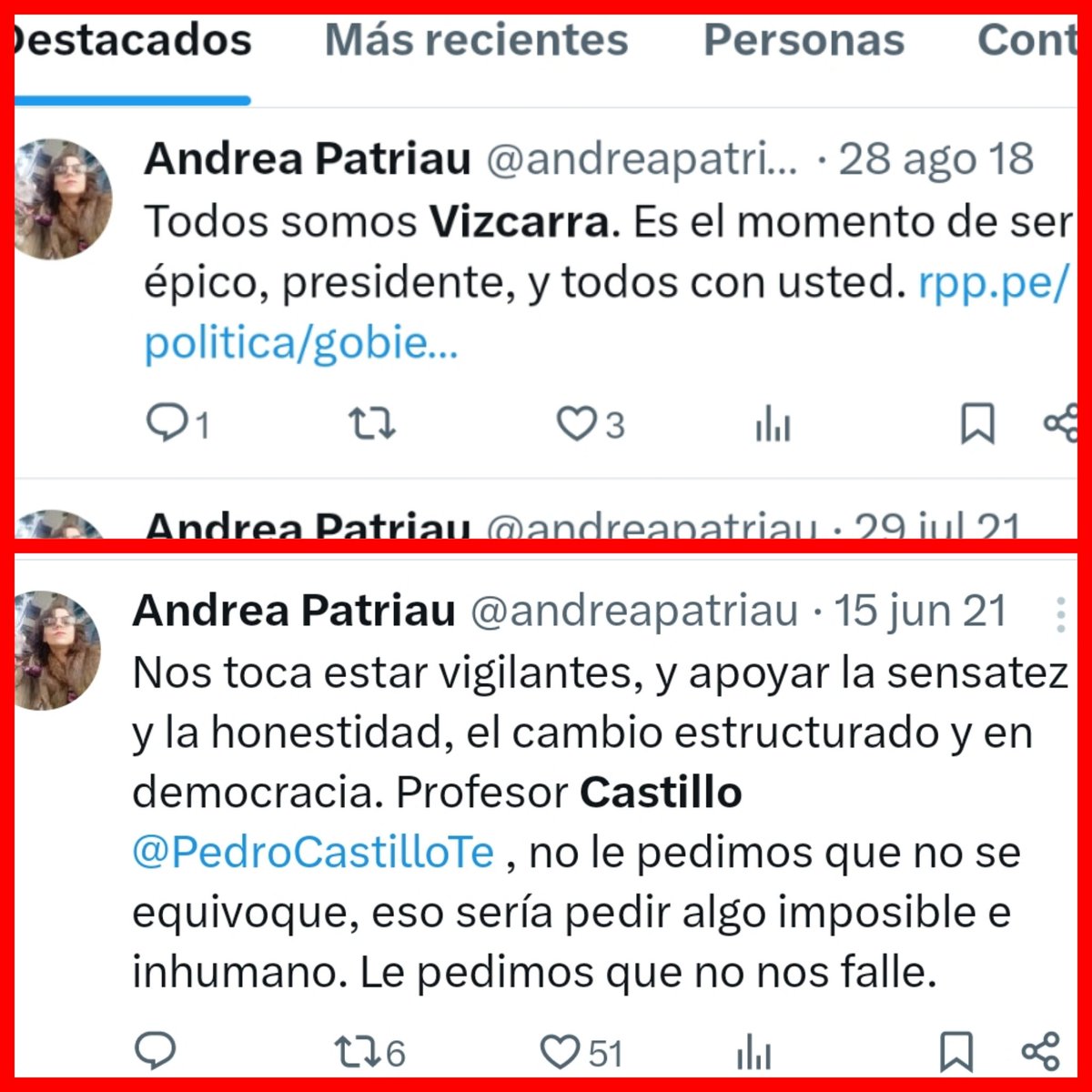 Karblack111's tweet photo. Ella es familiar de Hildebrandt. ¿Y a que no saben? Ella tuvo un contrato durante el gobierno de Pedro Castillo, y su hermana durante los gobiernos de Sagasti y Vizcarra.
Ya se comprende por qué odia tanto al fujimorismo, ¿no?
Qué muertä de hambre es. https://t.co/OseX5SrXFa