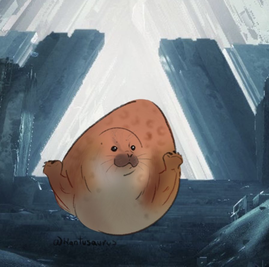 kantusaurus's tweet photo. Today I will only upload this chubby mashiro, I'm preparing a video

#sealtwt #art https://t.co/URKf8qFiGH