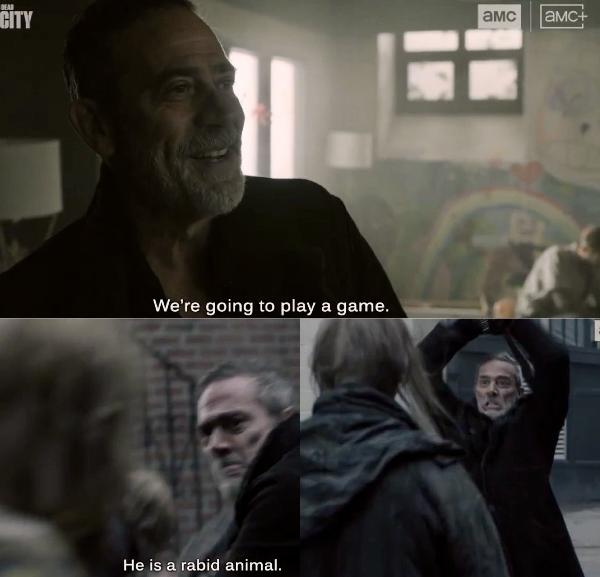 F_ckHaters20's tweet photo. I can’t wait to see all the things Negan does just because Maggie asks him to 😂 #Neggie https://t.co/rY71JocBVQ