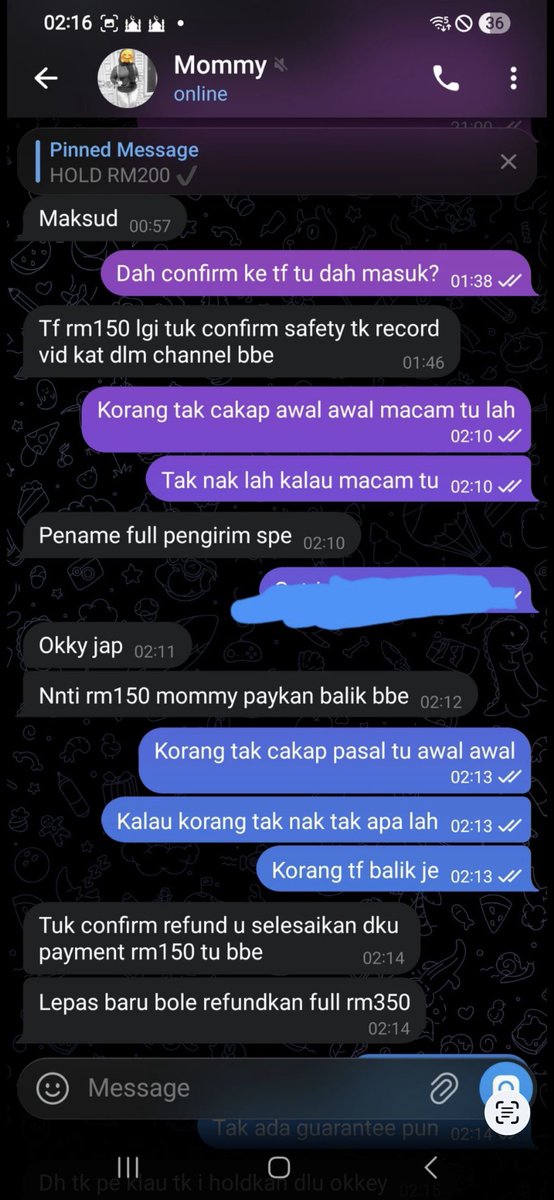 pusatkendali's tweet photo. 🚨Beware🚨 Scammer - Malaysia 🇲🇾
‼️Kronologi - Lengkap di foto ‼️ https://t.co/r68ZIiIHJL