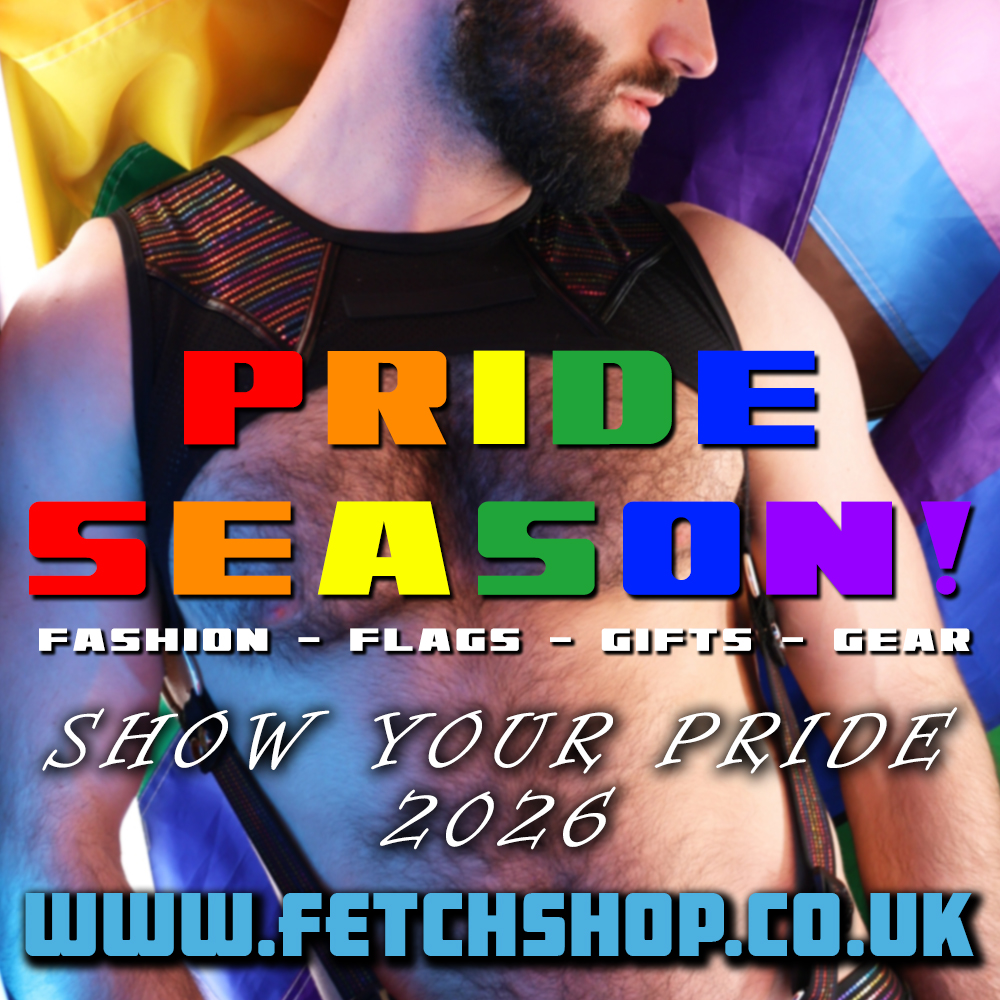 fetchshoplondon's tweet photo. PRIDE SEASON
More relevant than ever and look your best when standing PROUD!
Fashion, Flags, Gifts and Gear - Available NOW!
https://t.co/r2Kd5bt45g
#fetchshop #gayshop #pride #gaypride #StandProud https://t.co/KAaUmob9rQ