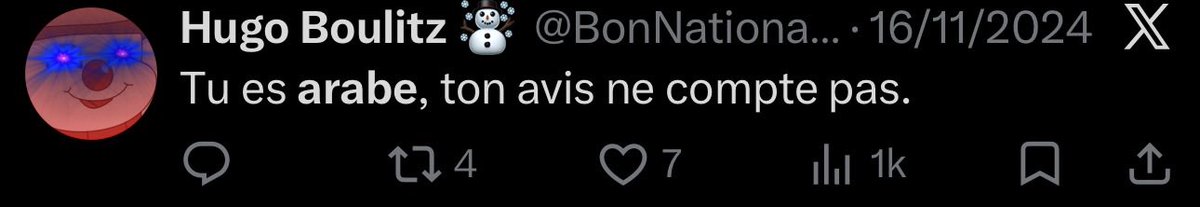 Flowouille's tweet photo. @Jepeingemanb45 @BonNationaliste Repose pas https://t.co/DElvidolgT