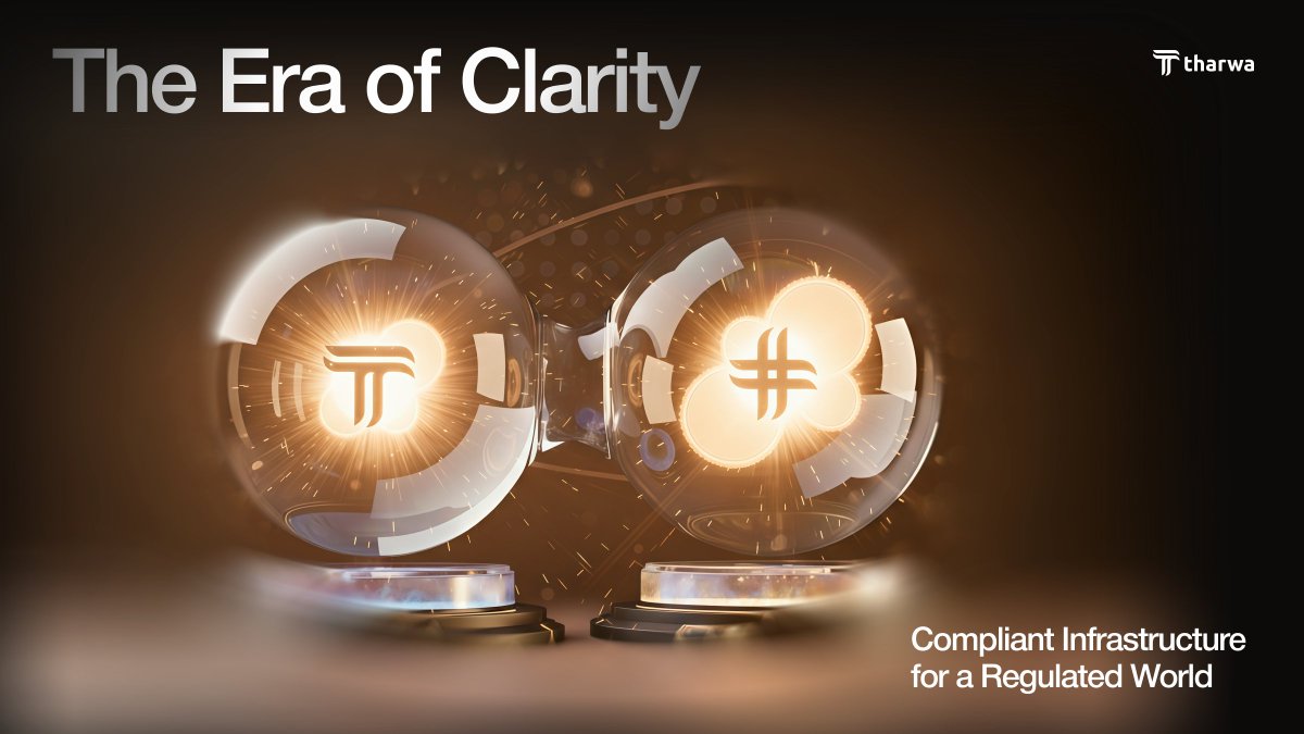 TharwaUAE's tweet photo. The GENIUS Act is law.
MiCA is live.
VARA is enforced.

The age of regulated stablecoins is no longer a forecast. It is a reality.

We are built for exactly this moment.

Tharwa. https://t.co/YfTD1fOyy5