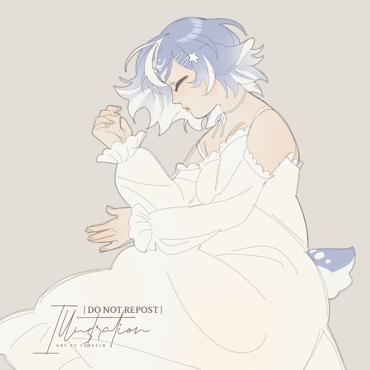 cerseik_'s tweet photo. First colored sketch done for @krzywa_gwiazdka ✨ she's super cute!!

#art #digitalart #illustration #sketch https://t.co/Dohrp13wQH
