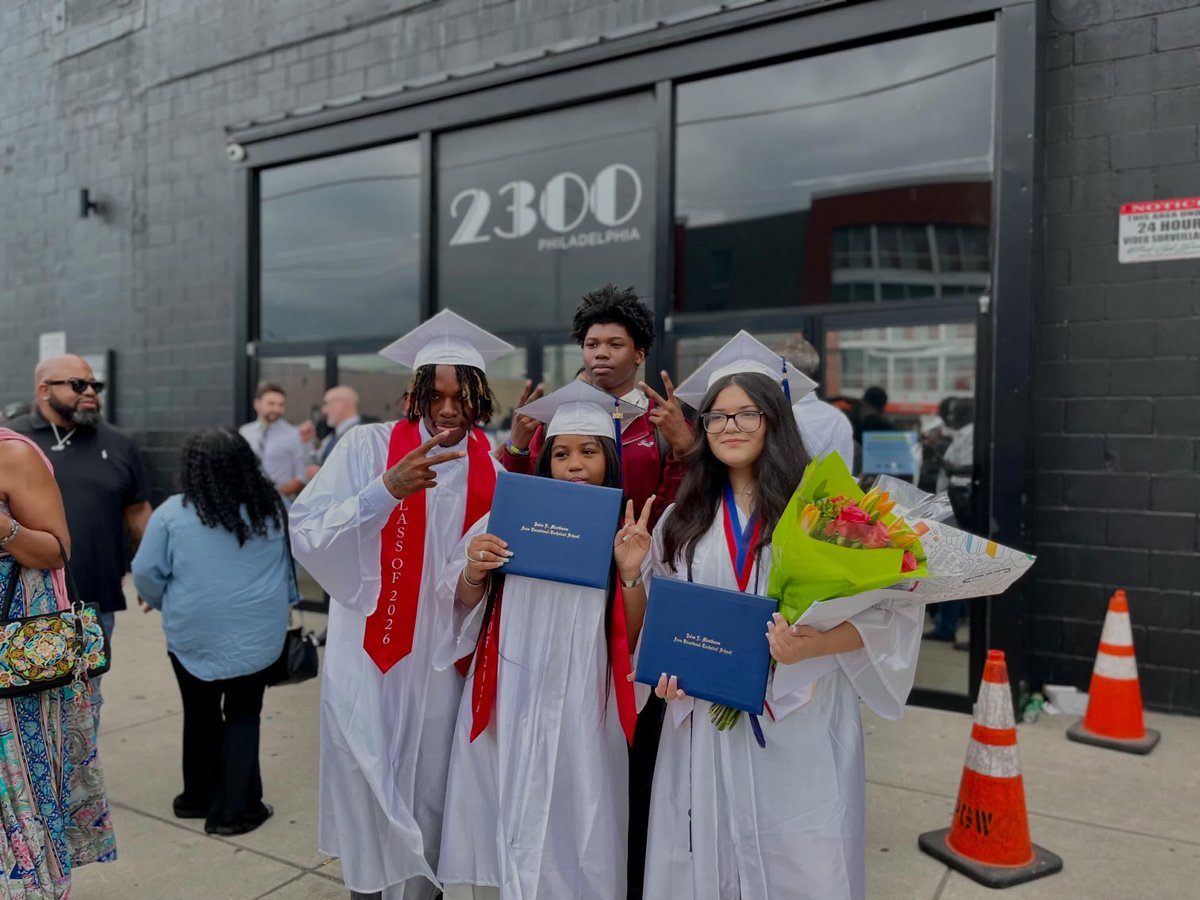 PHLschools's tweet photo. 🎓 Congratulations to the Jules E. Mastbaum High School Class of 2026!

We celebrate your hard work, perseverance, and all you've accomplished. You've learned, grown, and prepared for what's next.
Continue building and leading with confidence. Congratulations, graduates! #PHLED https://t.co/2btHV1bDNP