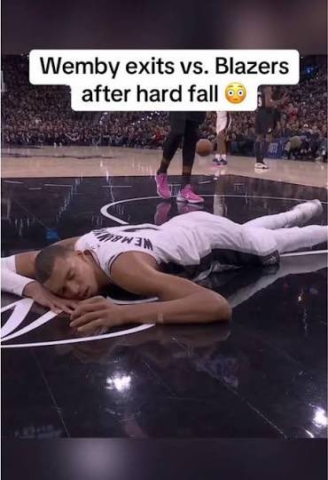 APIsCookingg's tweet photo. @NY62459695 @CharliePerc6969 @slendershaq @AhRealMarksters @WayneJetskiii Wemby tonight after Jose trips him https://t.co/rDqpEPkHWn