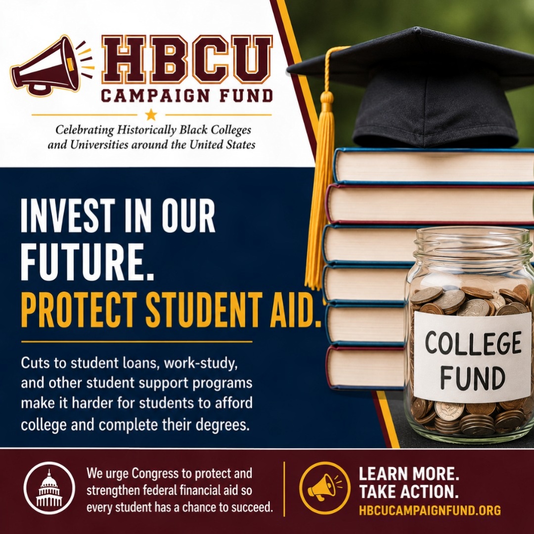 HBCUCampaign's tweet photo. The HBCU Campaign Fund (HCF) expresses deep concerns about provisions in the proposed FY27 Labor-HHS-Education Appropriations Act that could make college less affordable and accessible for missions of students.

The proposal would eliminate subsidized student loans for new borrowers, creating additional financial burdens for students while raising concerns about the future of critical support for HBCUs and other Minority-Serving Institutions. These institutions rely on federal investment to strengthen academic programs, improve student success, and expand opportunities for underserved communities.

We urge Congress and federal policymakers to protect and strengthen programs that promote educational access, affordability, and student success. Read our full statement: https://t.co/tRuLvTJiEl