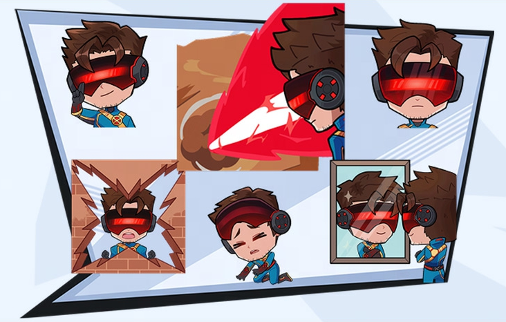 mmmmmmmmiller's tweet photo. ‼️ CONFIRMED: CYCLOPS EMOJIS

Here's your first look at a collection of emojis themed after Cyclops, coming to the #MarvelRivals in-game store with the launch of Season 8.5 this Friday, June 12th. #Cyclops https://t.co/5LpBUPtyIk