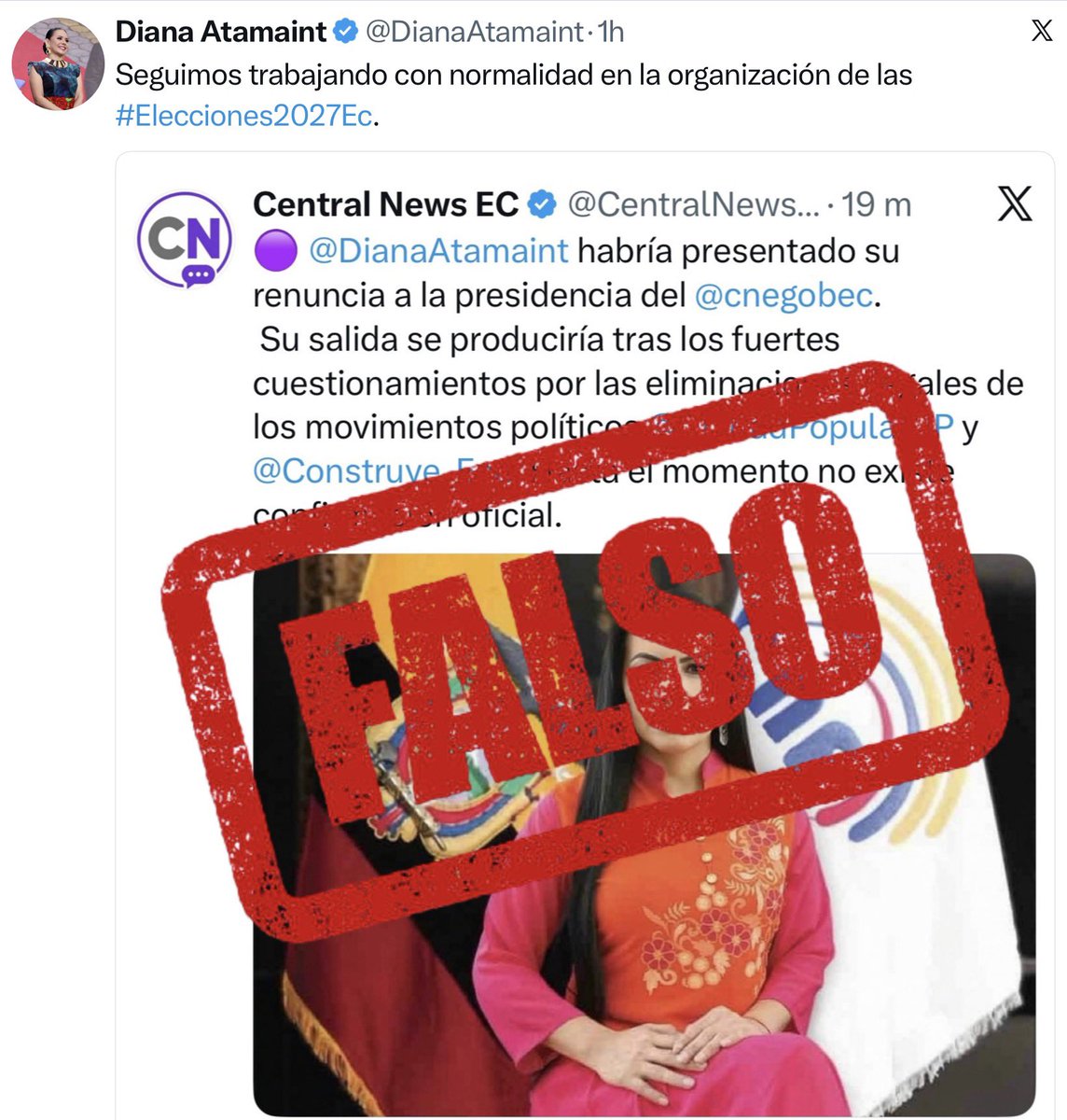 elinformante84's tweet photo. #PacoSevilla sigue incendiando el país con FAKE NEWS..
Y les voy a dar UNA PRIMICIA QUE POCOS CONOCEN..😳😳😳😳😳
#PacoSevilla esposo de @AnitaMGalarzaA ES DELEGADO PROVINCIAL DEL MOVIMIENTO #Reto33 ante el @cnegobec
Paco Sevilla cuyo PADRE ESTUVO PRESO POR LAVAR $5 millones hoy ES PARTE DEL PARTIDO #Reto de #AquilesAlvarez y @mashirafael y que tiene como presidente AL PROFUGO #RaulChavez
Por eso #LaAnita ataca todo el tiempo a @DanielNoboaOk
Ni un voto para esta “FLACA CORRUPTA” PARA EL MISS UNIVERSO, PERO TAMPOCO PARA LA HIJA DE DALO BUCARAM..