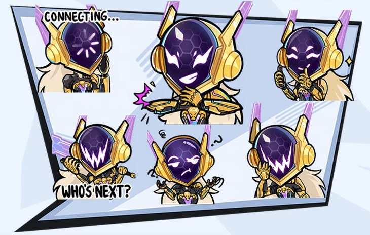 mmmmmmmmiller's tweet photo. ‼️ CONFIRMED: ALCHEMAX MAGIK EMOJIS

Here's your first look at a collection of emojis themed after the "Soulless Sword" legendary Magik costume, coming to the #MarvelRivals in-game store with the launch of Season 8.5 this Friday, June 12th. https://t.co/ukkxA2jiYO