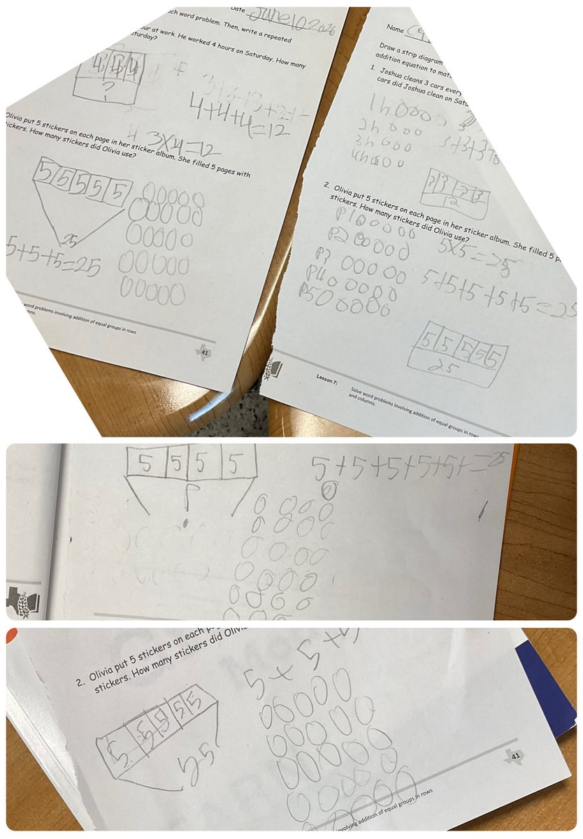 LGraham0912's tweet photo. Learning @JohnsonES_AISD! 2nd graders learning about repeated addition, arrays, and the starting stages of multiplication! 3rd graders using the text to explore meaning of unknown words in their 2nd language! Let’s Go Jags and Falcons! #unitedthroughlearning @LauraMatiasSeg1 https://t.co/tY6S6yw2cX