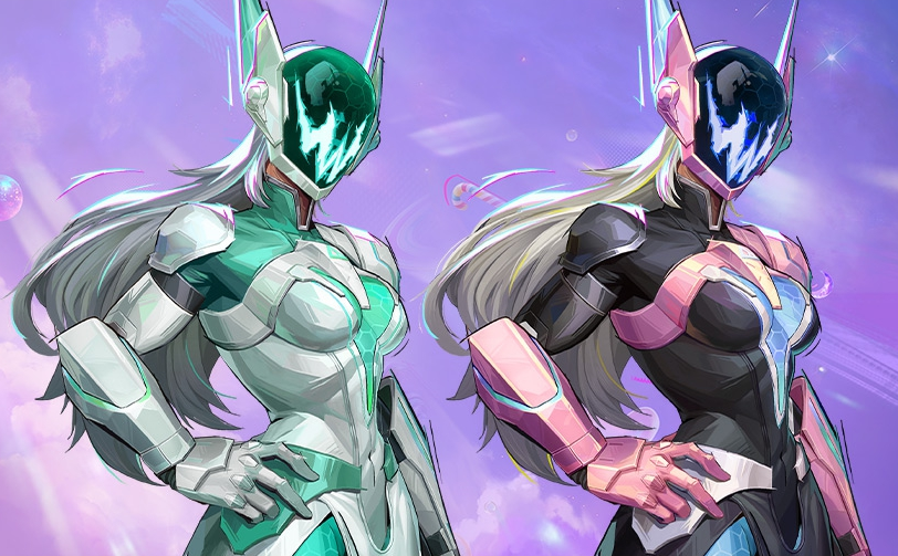 mmmmmmmmiller's tweet photo. ‼️ NEW LOOK: ALCHEMAX MAGIK CHROMAS

Here's another look at the "Green Glow" and "Neon Nemesis" color customization options for the "Soulless Sword" legendary Magik costume headed to #MarvelRivals with the launch of Season 8.5 this Friday, June 12th. https://t.co/4vh21EnBE8