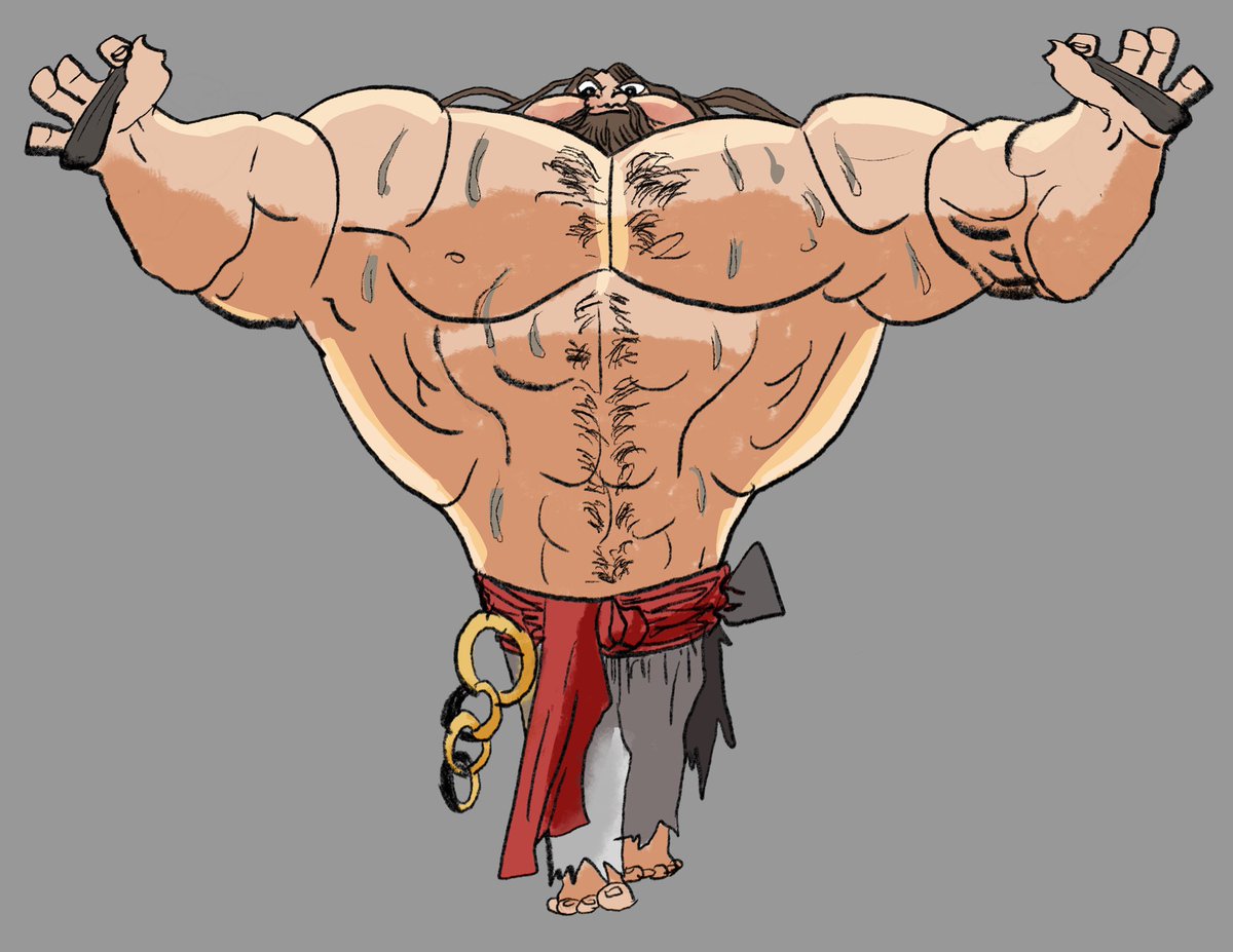 Nahare_'s tweet photo. I drew Arjun 
#Streetfighter６ #streetfighter #sf6 #fgc https://t.co/UYJFoXLHpM