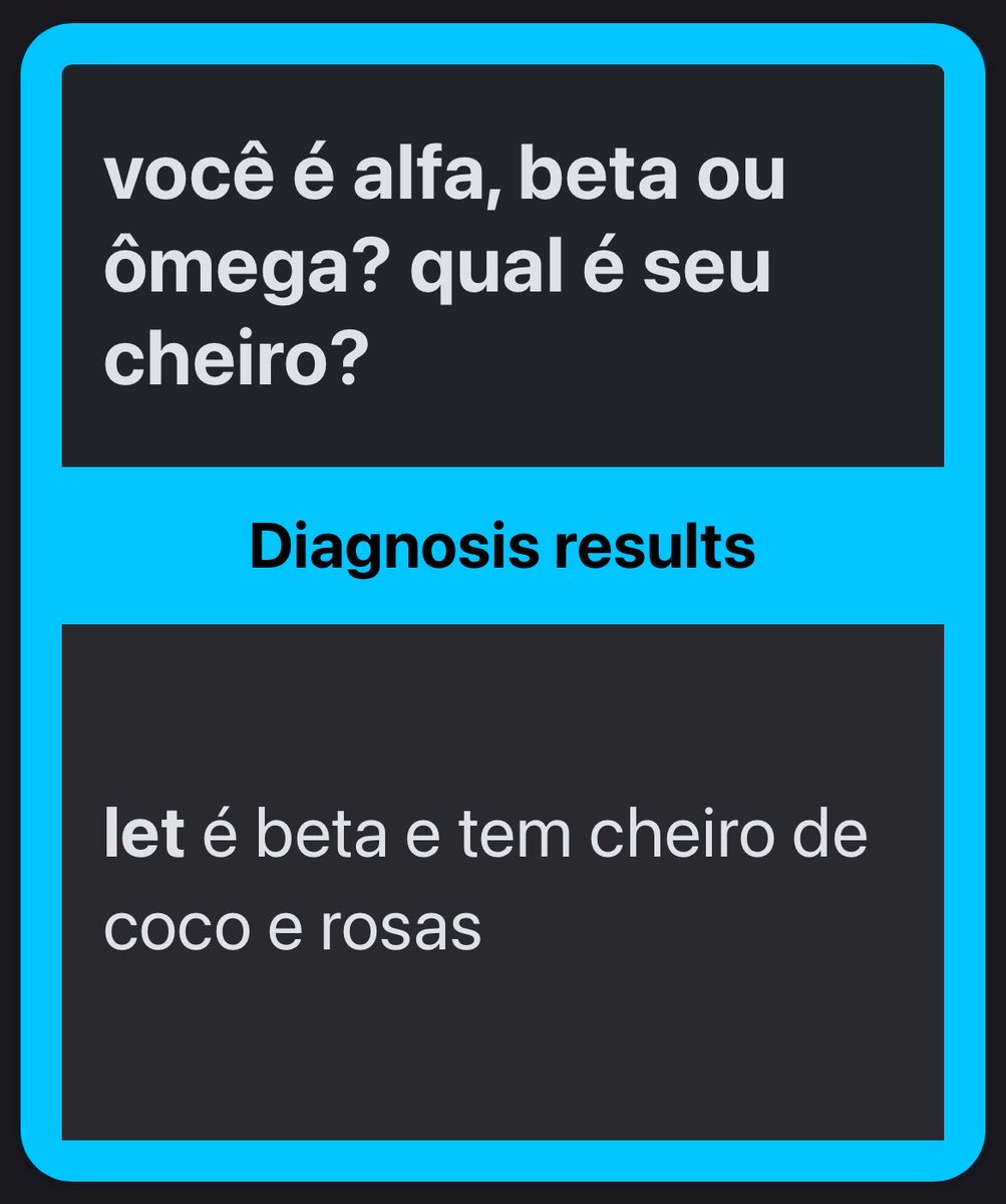 proofmin's tweet photo. como podem falar que eu sou beta com cheiro de coco que absurdo https://t.co/L4OCcN2ETA