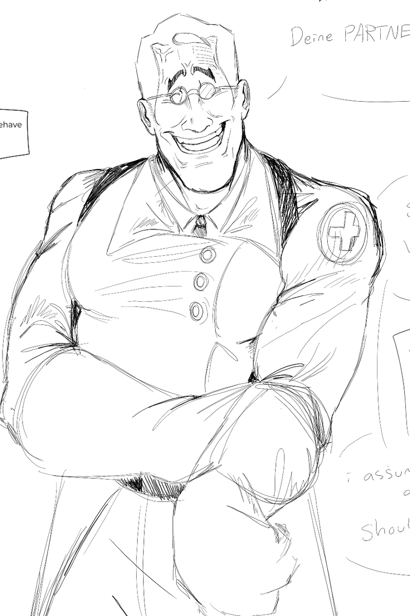 cody_yippie's tweet photo. art dump! i still gotta finish these (working on a comic project!)
#tf2medic #tf2heavy https://t.co/KjcTi1SYUA