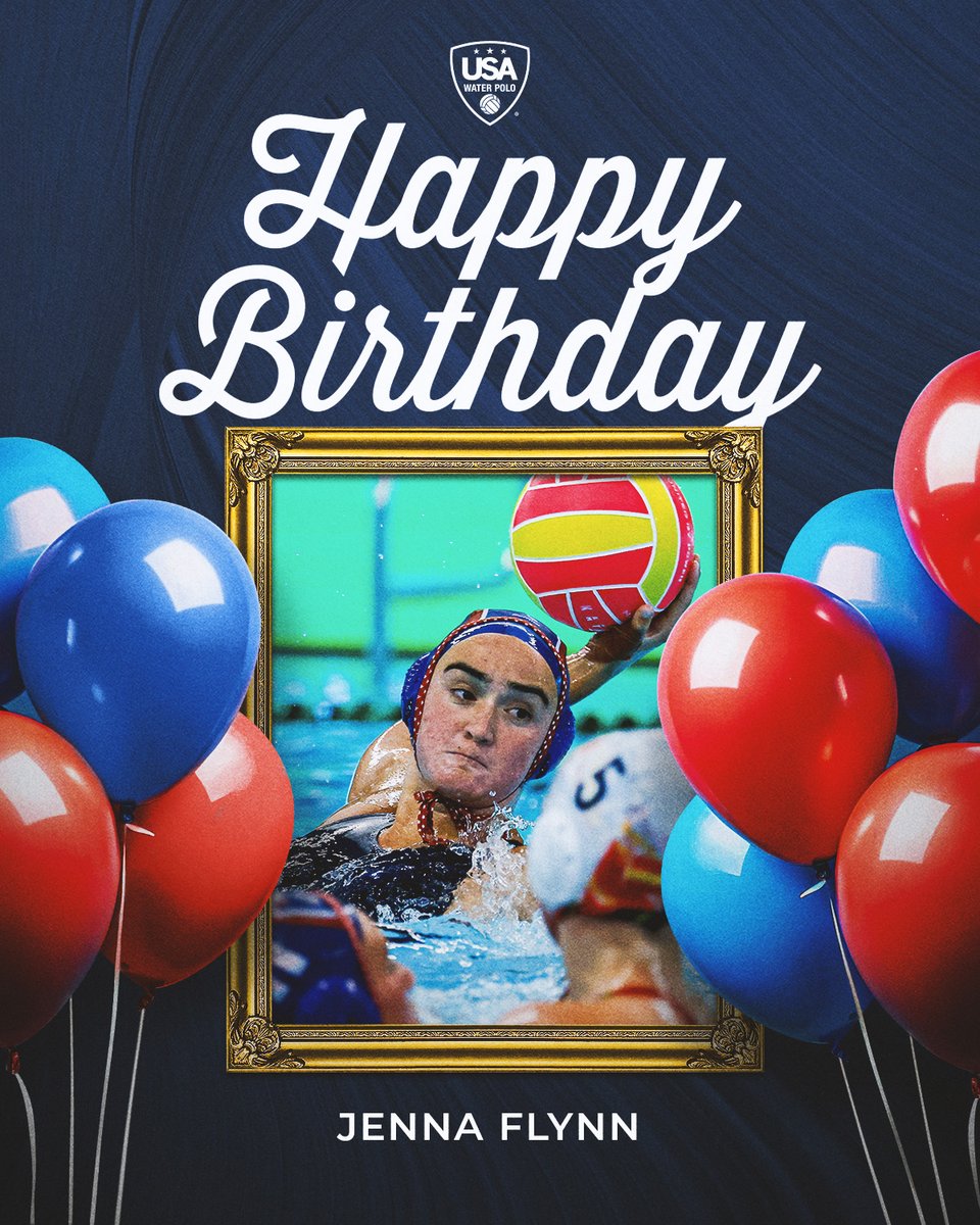 USAWP's tweet photo. 🎉 Happy birthday to U.S. Olympian, Jenna Flynn 🎉

Have an excellent day, Jenna! https://t.co/k9DcXsLyUa