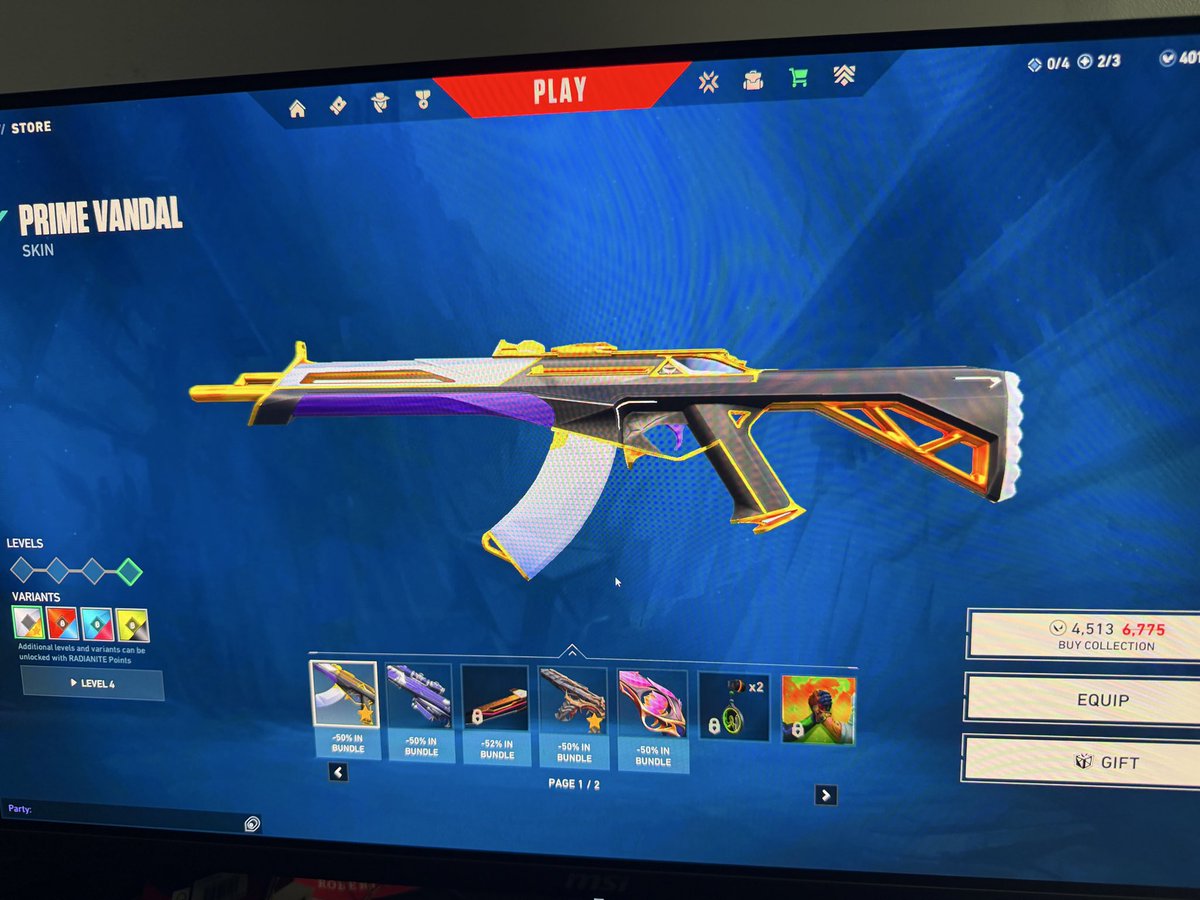 ribyuk's tweet photo. @VALORANTLeaksEN I have every single gun in the bundle, and bundle still costs more than the knife 😭 https://t.co/ewIxAchSlJ