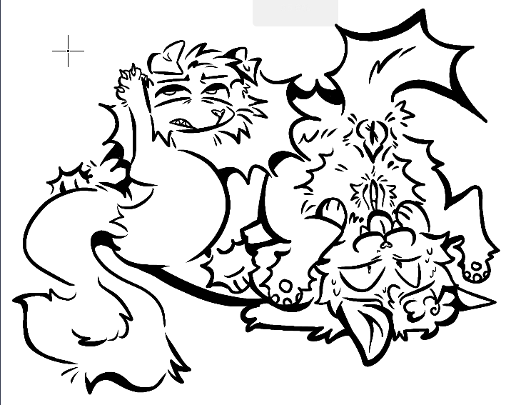 fleabloodgore's tweet photo. Small wip of a request! quick guess the characters! https://t.co/dQWa6LjkAH