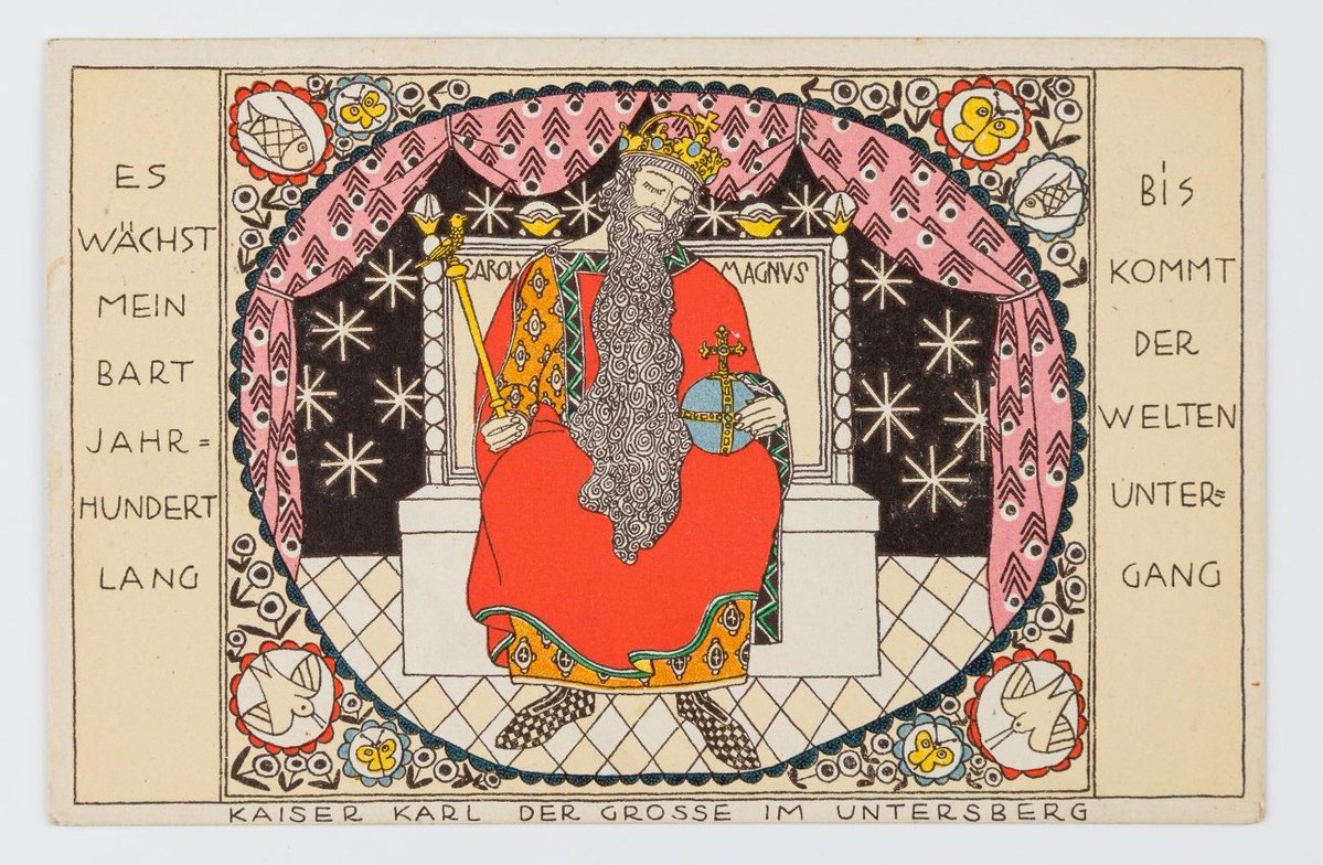 NouveauDeco's tweet photo. Wiener Werkstätte postcard from 1911 by Bertold Löffler (1874-1960), an Austrian painter, printmaker and designer. https://t.co/qB0UI8zeTy