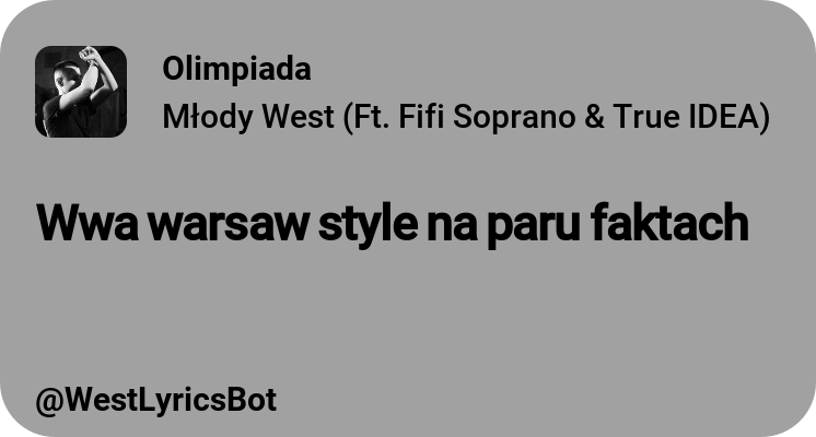 WestLyricsBot's tweet photo. https://t.co/yaWtKKpUQg