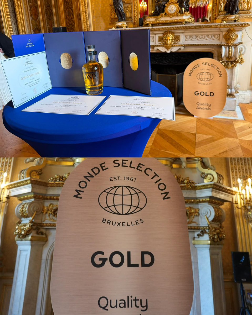 LicoreraBoyaca's tweet photo. Histórico: recibimos 3 medallas internacionales en París🇫🇷.

Ónix 100, Ónix Edición Especial y Ron 12 Años fueron reconocidos por Monde Selection, posicionando a Boyacá entre los referentes mundiales de calidad y excelencia.

¡Orgullo boyacense que trasciende fronteras! 🇨🇴🌎 https://t.co/UqpdyuFxpW