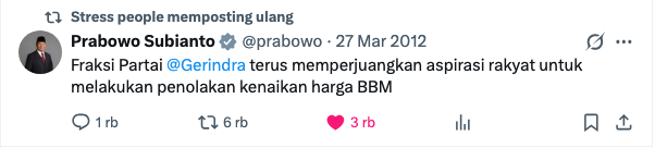 ahmedayev's tweet photo. Prabowo vs Subianto https://t.co/7WuMkPGNbj
