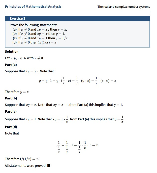 scratchbox2's tweet photo. Studying Rudin's Principles of Mathematical Analysis Exercise 3 - The real and complex number systems https://t.co/mT8q7sLWu0