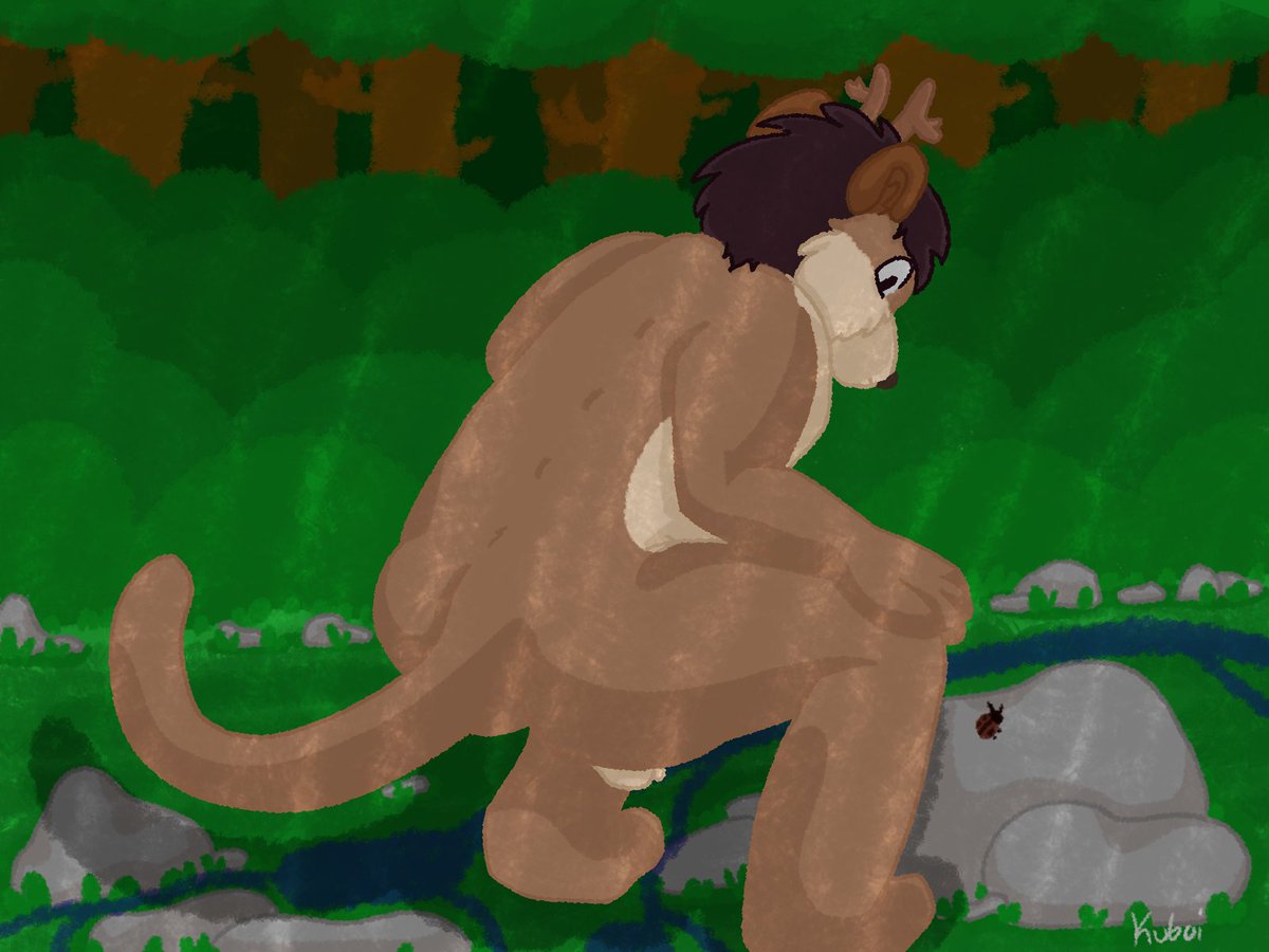 _Kuboi_'s tweet photo. There`s no better feeling than exploring the woods completely nude, hopefully none catches him ;3 https://t.co/MdY6LgeY6S