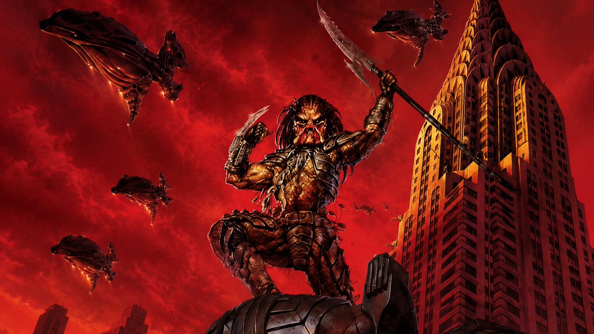 avpcentralt's tweet photo. Predators are hunters, not conquerors.

But a few stories showed the Yautja invading Earth with fleets, armies, and plans for domination.

Here's every major Predator invasion of Earth, ranked:

https://t.co/dkjz4LOUdZ

#Predator #Predators #Yautja #AvP https://t.co/cd1BRb3oBF