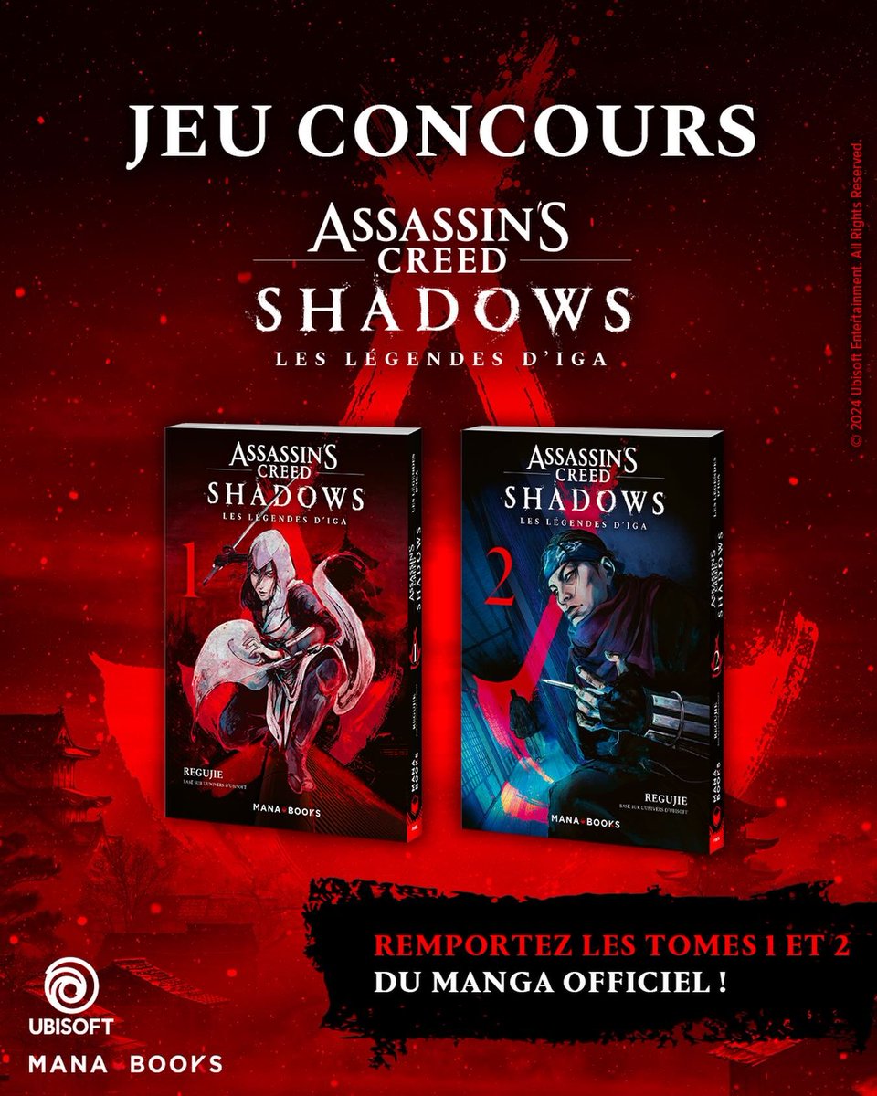 ac_daily_news's tweet photo. Do you read the Shadows prequel manga Tales of Iga? 🇯🇵

#AssassinsCreedShadows https://t.co/3OVOKkVu9P