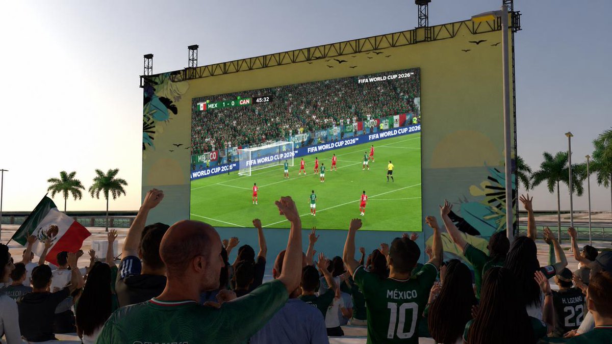 MaraLezama's tweet photo. ⚽🎉 ¡Disfrutemos juntos del #FutFest del #CaribeMexicano! 
Les compartimos los horarios, actividades y sedes donde estaremos viviendo el Mundial de todas y todos. 

🥅🎊 Habrá transmisiones de partidos, actividades recreativas, dinámicas y mucho más. 

📍 Consulta tu sede más cercana y prepárate para apoyar a tu selección favorita. ¡Nos vemos en esta gran fiesta que une a #QuintanaRoo de norte a sur!