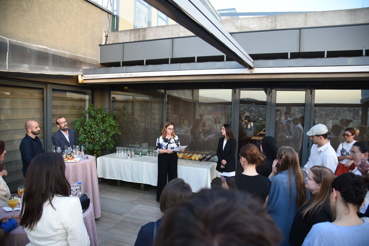 kosombudsperson's tweet photo. We are delighted to welcome particip. to this reception ahead of the Regional Forum on HR Defenders, coorg w/ @YIHRKosovo. Forum will provide a space to discuss challenges facing HR defenders, strengthen the role of natl inst in their protection. Forum supported by @UNMIKosovo https://t.co/JK7lLUZ5Sk