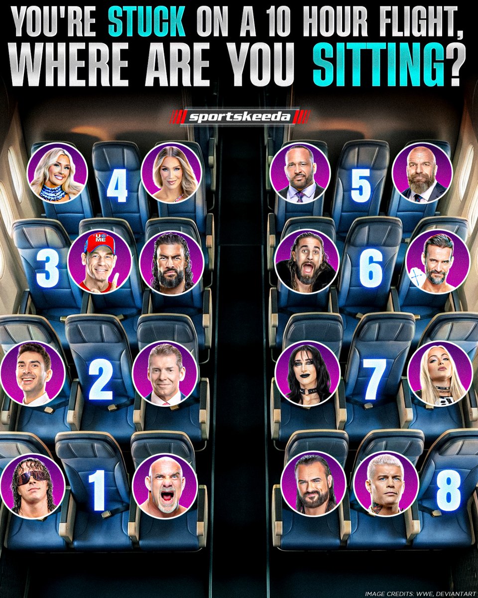 SKWrestling_'s tweet photo. Which seat would you like? 🤔👇🏻 https://t.co/vSFkvkLcSA