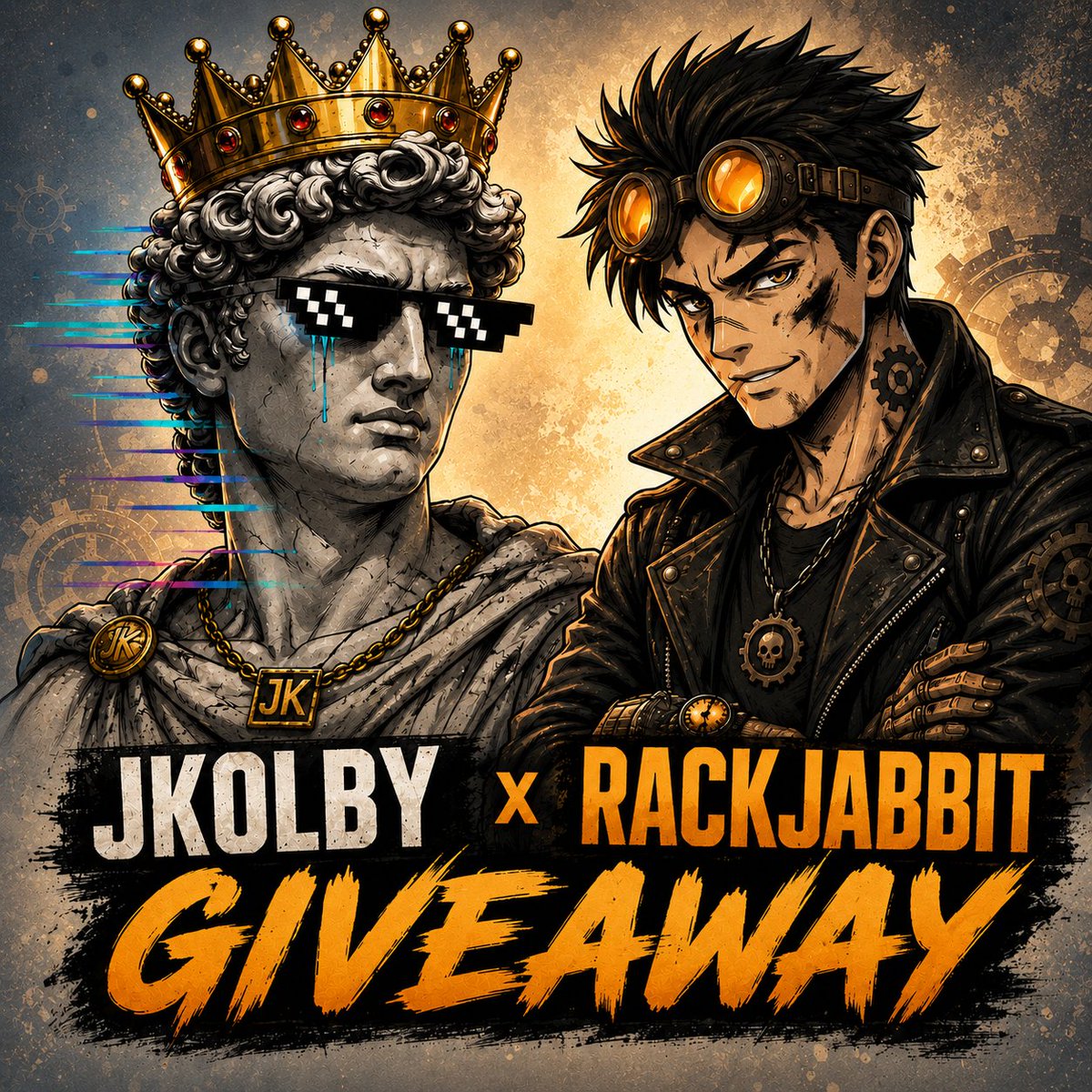 jKolby's tweet photo. Doing a 1 SOL GIVEAWAY! 💸                             

0.25 to 4 people who:             
• Follow @jKolby & @rack_jabbit 
• Drop a LIKE & RT               
• Tag 2 friends              
• Drop Solana wallets below                             

Winners announced in 48 hours ⏳