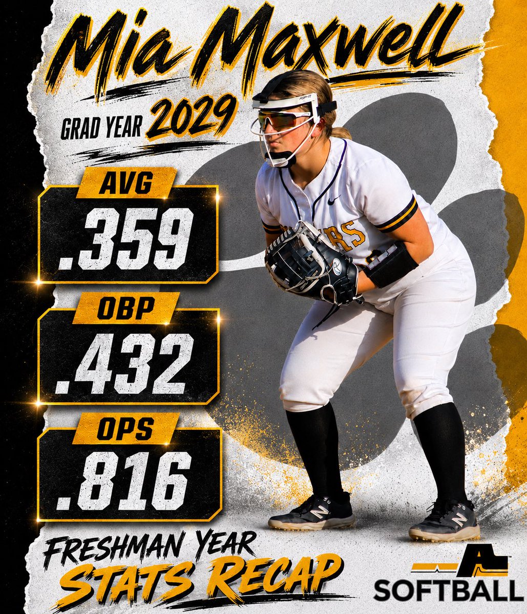 maxwell2140's tweet photo. Signing out of my freshman year of softball 🥎 for North Allegheny school district 🖤💛🖤💛. Had a season filled with competition and improvement. Through wins and loses I was always looking for ways to be better.

Ready to come back next year and take care of unfinished business https://t.co/5fPkjC3Jj0