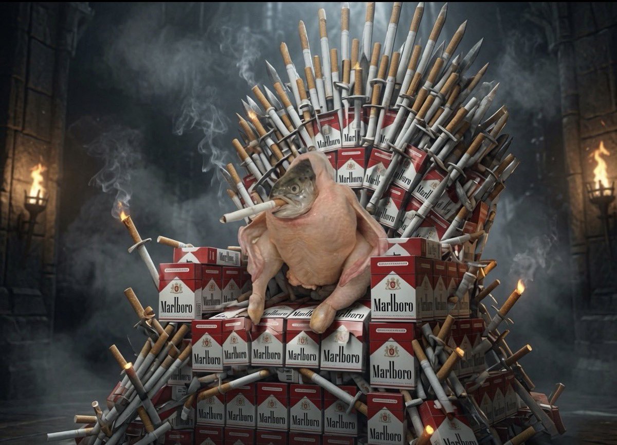 SqyH100's tweet photo. @_Shadow36 speaking of butts, here is a fact:

The average cost for a pack of Marlboro reds in the US is $10.40  

Divide that by 20 and you get the worth of an $scf token, $0.52  

9ALFsiGXX9CgSGxwTQxJoUaVB19KGT9v18nj11bNpump https://t.co/Re24UjxLQq
