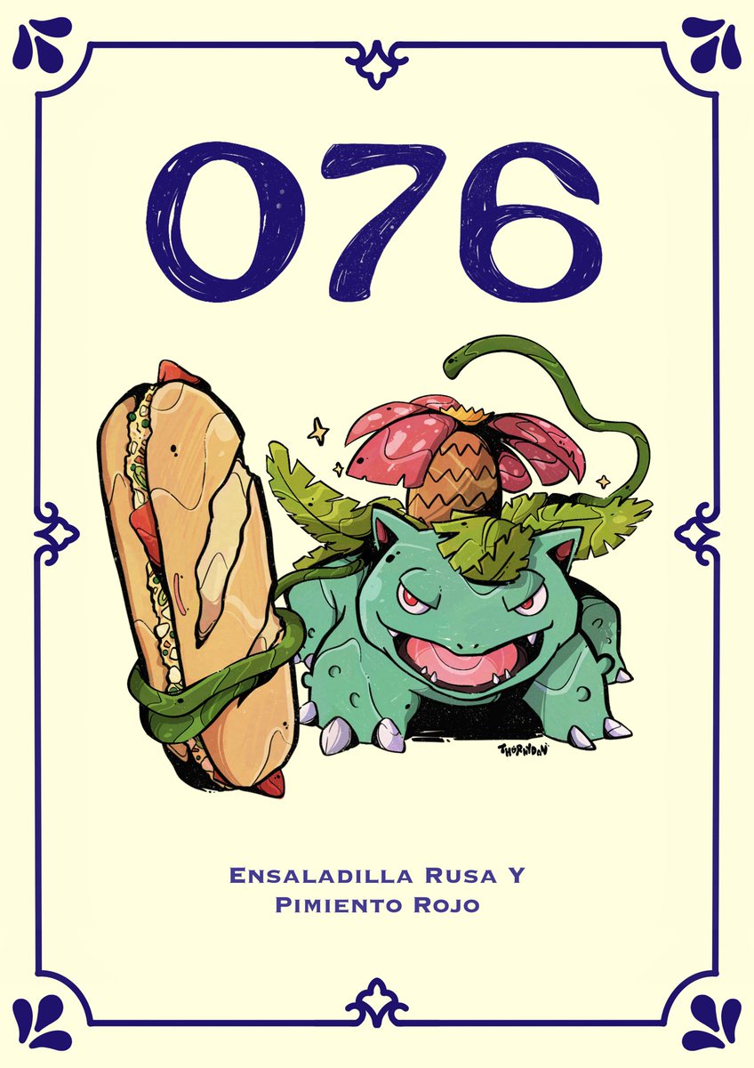 thornydan_'s tweet photo. 58 días dibujando un #MontaDITTO
¡El 076 para refrescarte este junio te va a sentar genial! Cuidado al cogerlo no te de con su látigo cepa 🌱☀️ https://t.co/gkOGO4R11t