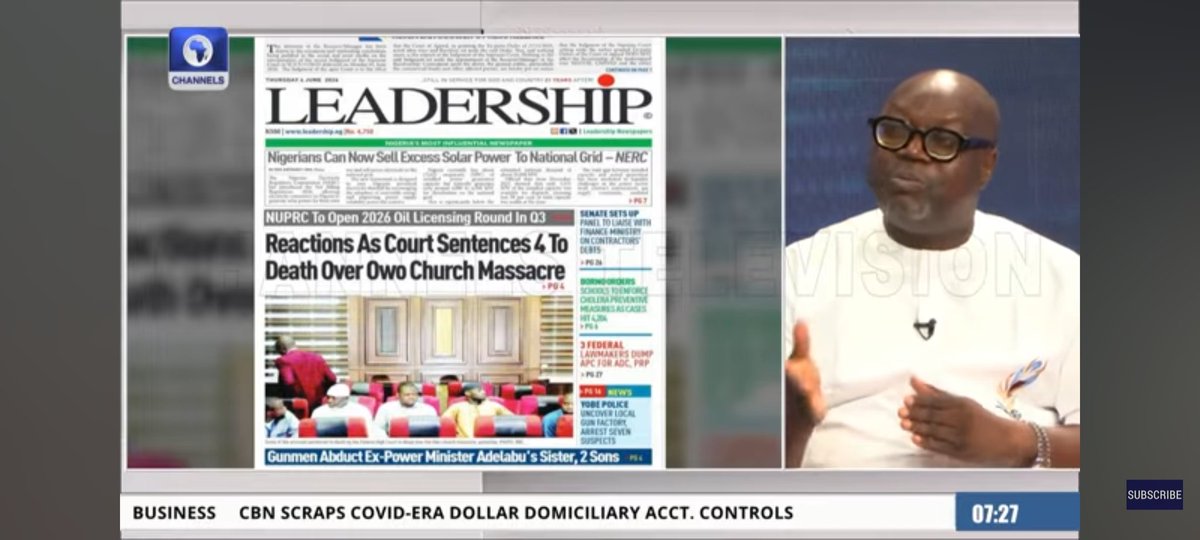 ambigon14's tweet photo. POLITICIANS SHOULD HAVE CONSTANT LOYALTY TO THEIR PARTIES LIKE ARSENAL FANS TO THEIR CLUB; My Take on Channels TV (4/6/2026)

Please click the link below for the rest of my submission 

https://t.co/fj5og1Zuxi https://t.co/szxwWfDWyz