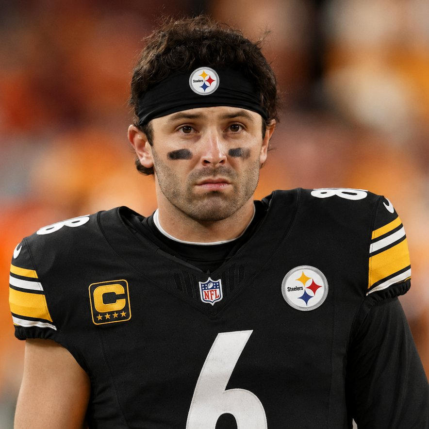 ThePoniExpress's tweet photo. Mike Florio: "Baker Mayfield would be a perfect fit in Pittsburgh. They should sprint to his agent's office to get him next year."*

*If Mayfield becomes a free agent

I love this idea. https://t.co/sOWi1RDf0v