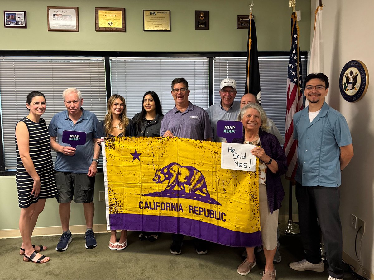 californiaalz's tweet photo. “He Said Yes!” Our advocates are beaming after @RepAmiBera’s team shares that he will cosponsor the #ASAPAct! Thank you Congressman Bera for helping us advance this game-changer moment toward routine screening for Alzheimer’s. #ENDALZ https://t.co/Z7mkSpJ52t