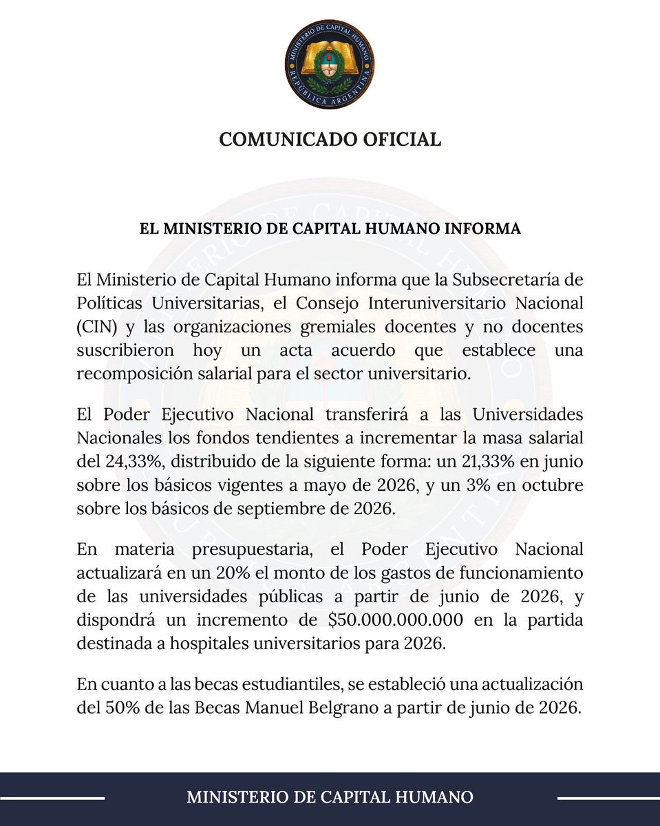 SPettovelloOK's tweet photo. COMUNICADO OFICIAL.
@JMilei https://t.co/tuNQW7OdqQ