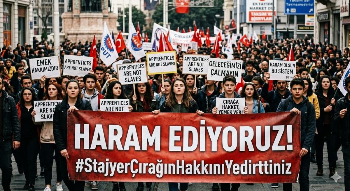 nazelif985's tweet photo. “Nitelikli eleman" için stajyerlerin sosyal güvenlik haklarını güvenceye almalıyız. Meslek liselilerin emeğini görmezden gelmeyin. Desteğinizi bekliyoruz. 

@NumanKurtulmus @mehmetucum @oktay_saral 
41w

Tarihi İmzayı Atın #StajyerinÇırağınKanunTeklifiniGeçirin https://t.co/5d3NJC9zX9
