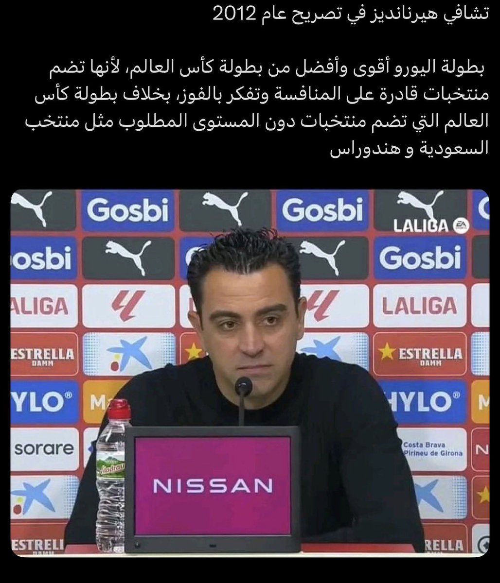 OVl97_'s tweet photo. اذا دونيس يبغى يفوز على اسبانيا يترك اللاعبين يشوفوا هالتصريح وبدون اي كلمة يقولها أنا متأكد قادرين على التعادل او الفوز https://t.co/I5XewRX6gm