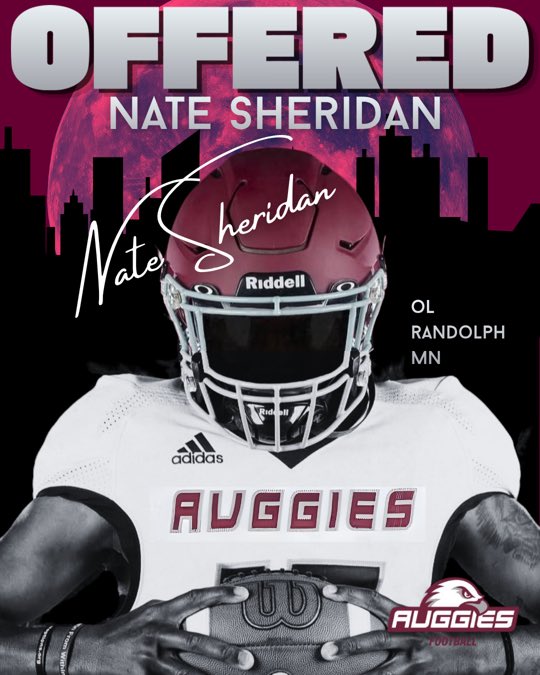 nate_sher77's tweet photo. Grateful to receive my 4th offer to play at the next level for @Augsburg_FB! Thanks @Coach_JRogers for the opportunity and believing in my abilities! #ATTACKSUCCESS
@KIJUANWARE
@Coach_C_Hall
@NathanTenut
@PrepRedzoneMN
@OJW_Scouting https://t.co/JXxJ8J7Nit