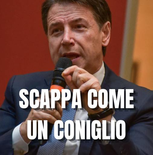 Anna302478978's tweet photo. Giuseppe Conte scappa come un coniglio.invece di rispondere a chi gli chiede conto delle sue porcate, minaccia querele

Covid, l’insuccesso dà alla testa a Conte: anziché spiegare minaccia
https://t.co/K995hcNwzc https://t.co/Cm4NT9aG5A
