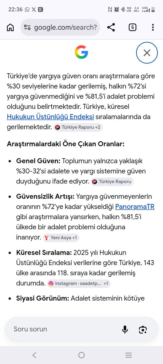 cengaver3467's tweet photo. @samiltayyar27 Türk Adalaetine güven sayenizde %30. AKP sağolsun. Sayenizde Adalet kalmadı. Bı twrsfinizi yirtsanizda. AKP'nin adaletine guvenilmiyor. https://t.co/DY2cRDeR6H